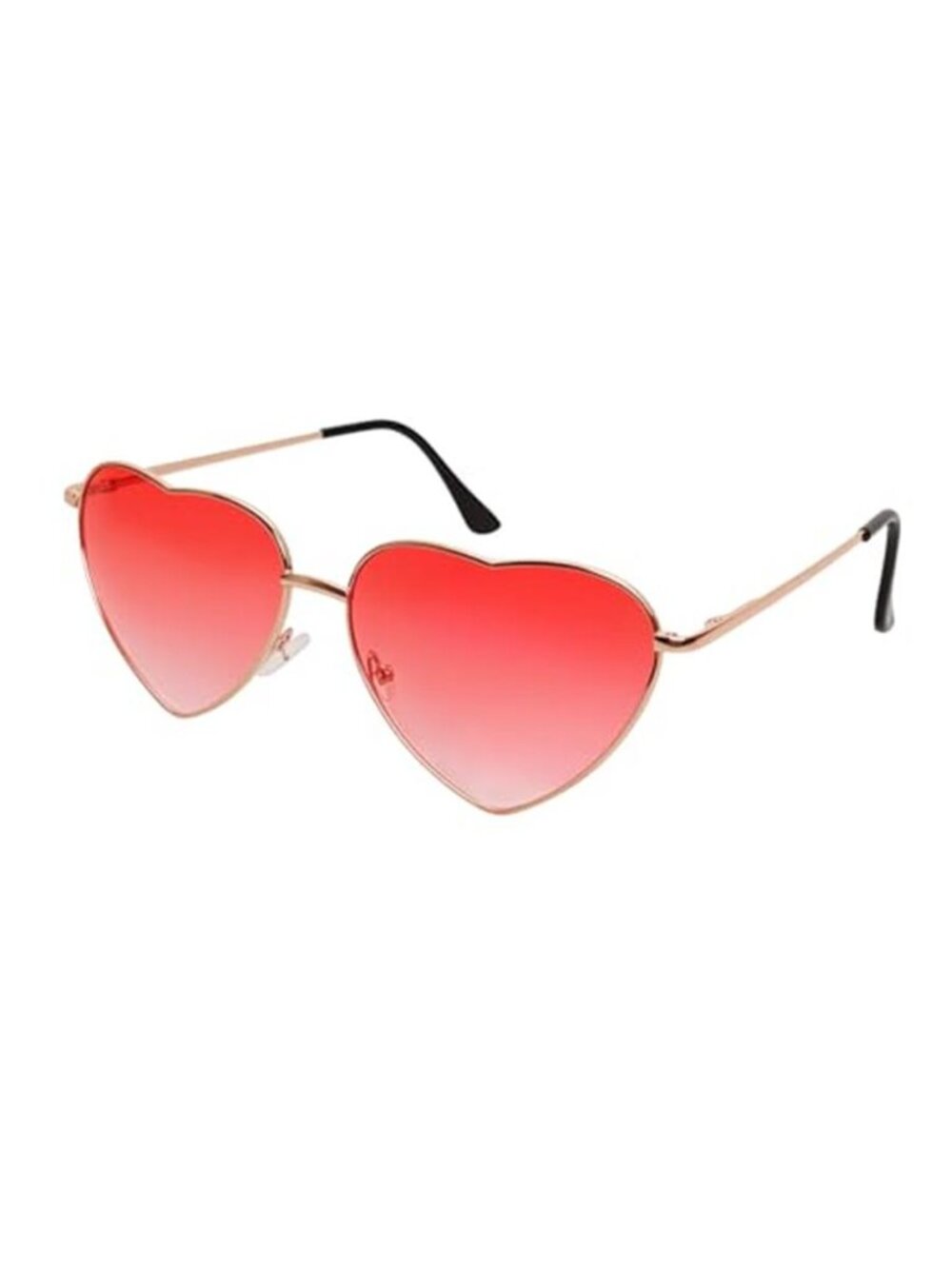 Pink Heart Shaped Sunglasses Polarized Sun Glasses for Women Party Eyewear